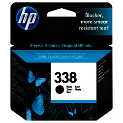 HP 338 Inkjet Cartridge, Black, C8765EE
